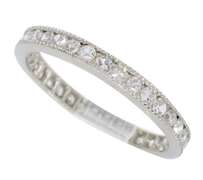 Platinum Diamond Eternity Band