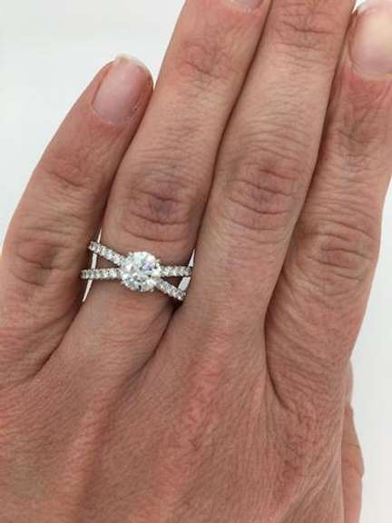 David Yurman GIA Certified Engagement Ring