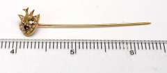 Vintage Stick Pin In Gold