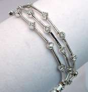Sterling 3 Strand Bracelet