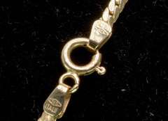 Flat-Link Chain in 14KT Gold
