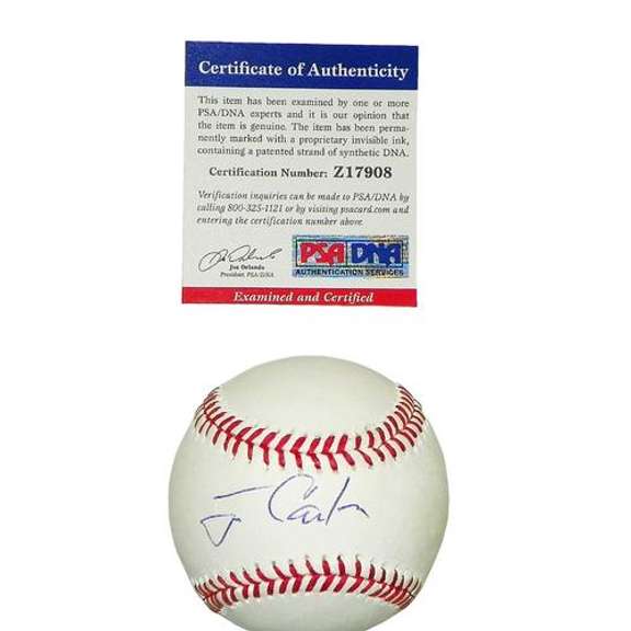 Jimmy Carter President Signed Baseball PSA DNA