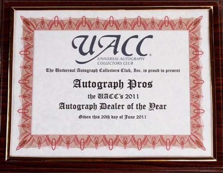 President Bill Clinton Autographed Signed ROMLB