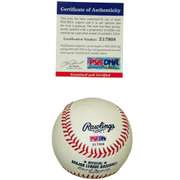 Jimmy Carter President Signed Baseball PSA DNA