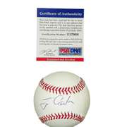 Jimmy Carter President Signed Baseball PSA DNA