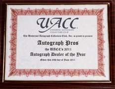 President Bill Clinton Autographed Signed ROMLB