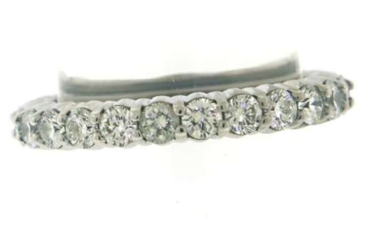 Stunning Shared Prong Diamond Band