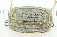 Stunning 14kt YG Pave Diamond Necklace