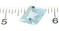 Pair of Blue Topaz Diamond Cuts