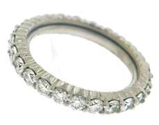 Stunning Shared Prong Diamond Band