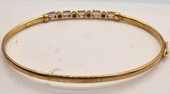 10kt Yellow Gold Tanzanite Bracelet