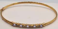 10kt Yellow Gold Tanzanite Bracelet