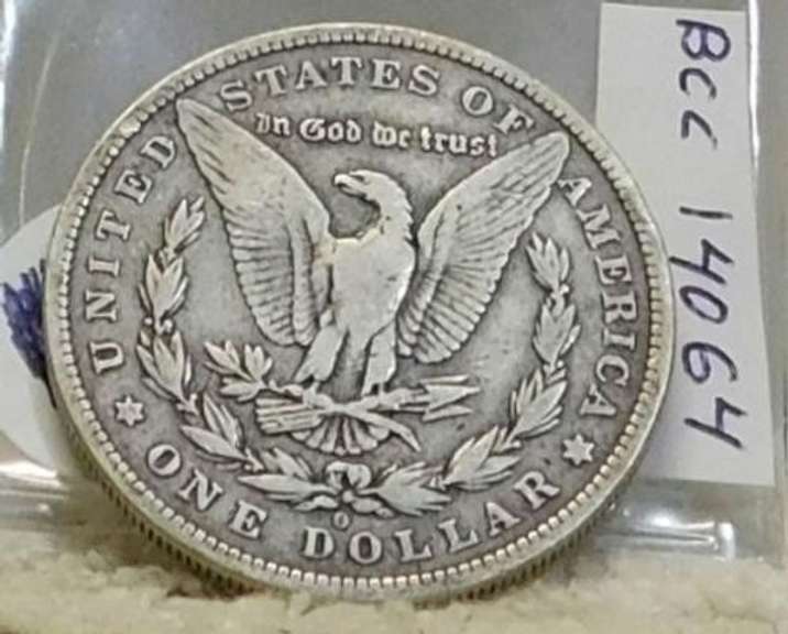 1881-O Morgan  Dollar, circulated, original, hard date