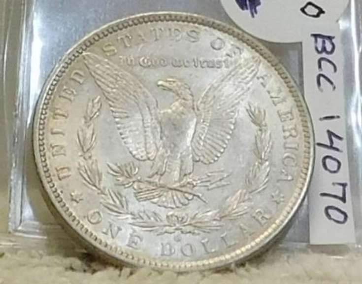 1883-O Morgan  Dollar, circulated, original, near Unc