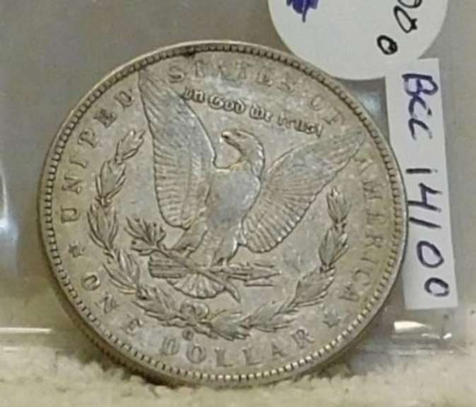 1900-O Morgan  Dollar, circulated, original