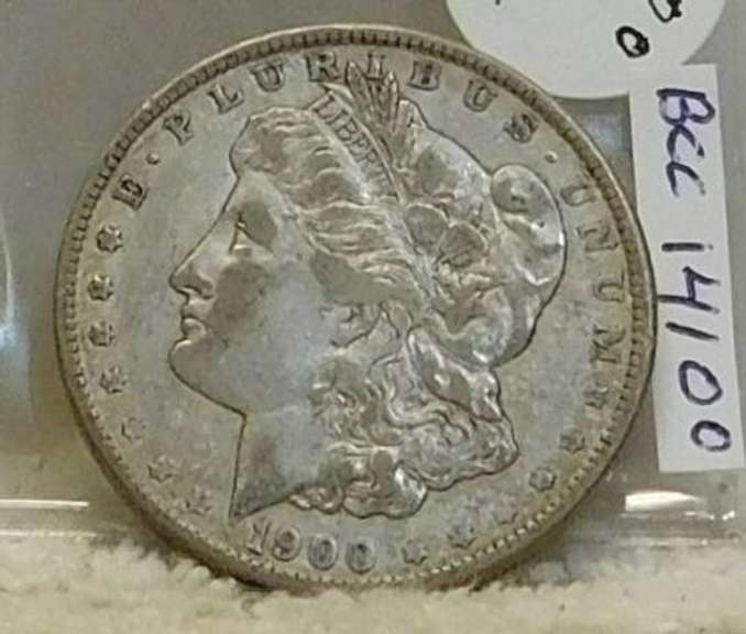1900-O Morgan  Dollar, circulated, original