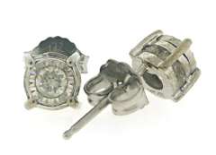 Lovely Diamond Stud Earrings