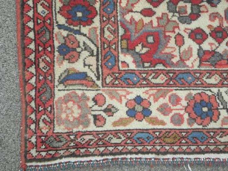 Semi Antique Persian Hosseinabad 3.6x9.11