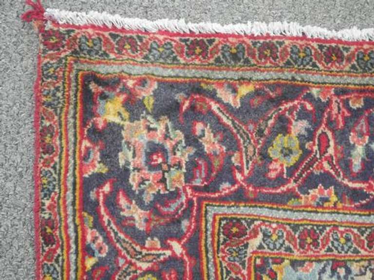 Semi Antique Persian Kashan 4.4x8.4