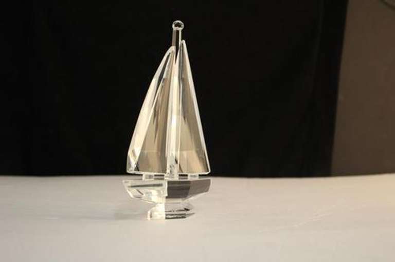 Crystal Sailboat
