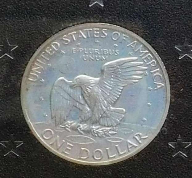 1972 PROOF Silver Eisenhower Dollar (Brown Ike)