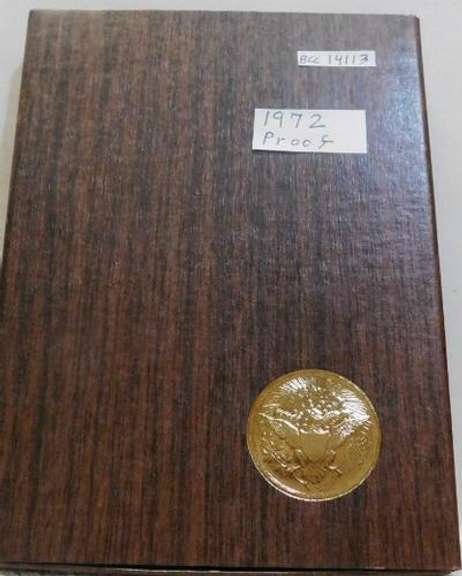 1972 PROOF Silver Eisenhower Dollar (Brown Ike)