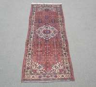 Semi Antique Persian Hosseinabad 3.6x9.11