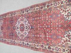 Semi Antique Persian Hosseinabad 3.6x9.11