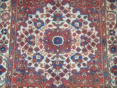 Semi Antique Persian Hosseinabad 3.6x9.11