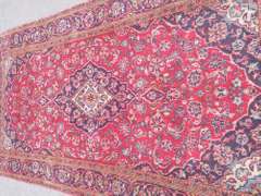Semi Antique Persian Kashan 4.4x8.4