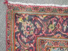 Semi Antique Persian Kashan 4.4x8.4