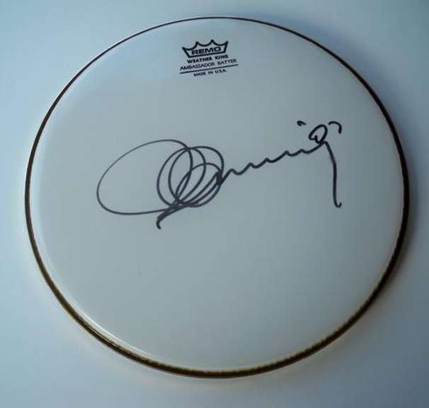 Placido Domingo Autographed 10inch Drumhead