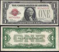 $1 1928 USN Fr. 1500 Red Seal