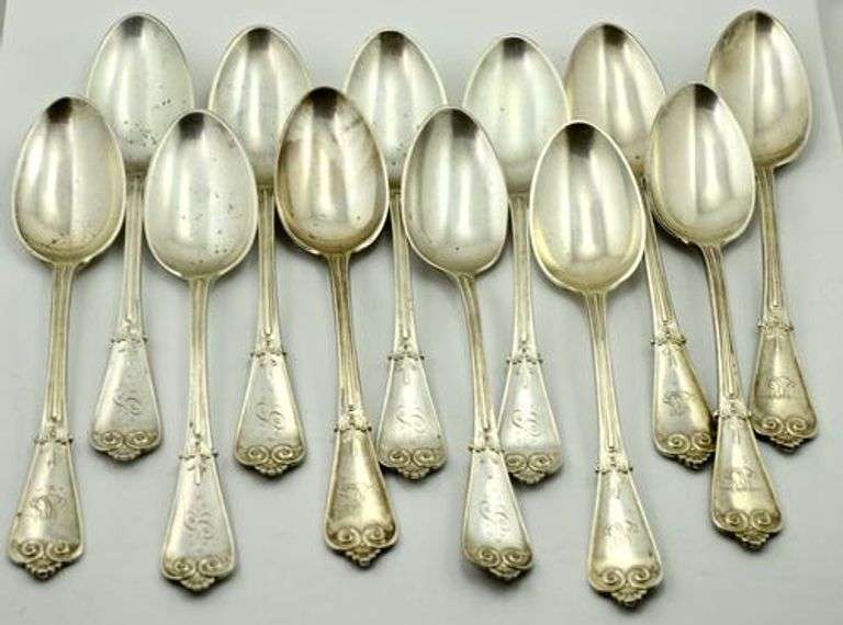 Extensive Tiffany Sterling Flatware Set