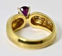 Lovely Ruby & Diamond 14K Ring