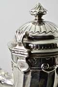 Exceptional French 950 Silver Chocolate Pot