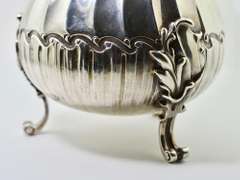 Exceptional French 950 Silver Chocolate Pot