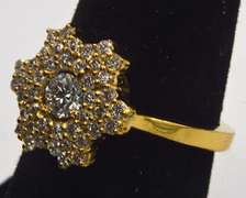 14KT Ring and Earring Set
