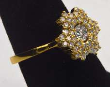 14KT Ring and Earring Set