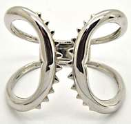 STERLING SILVER STEPHEN WEBSTER SHARK JAW CUFF