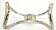 STERLING SILVER STEPHEN WEBSTER SHARK JAW CUFF