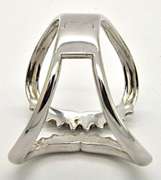 STERLING SILVER STEPHEN WEBSTER SHARK JAW CUFF