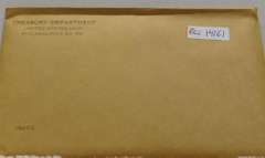 1962 Silver Proof Set, original Govmt pkg & document