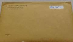 1962 Silver Proof Set, original Govmt pkg & document