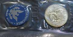 1974 Unc Silver (40%) Eisenhower Dollar (Blue Ike)