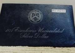 1974 Unc Silver (40%) Eisenhower Dollar (Blue Ike)