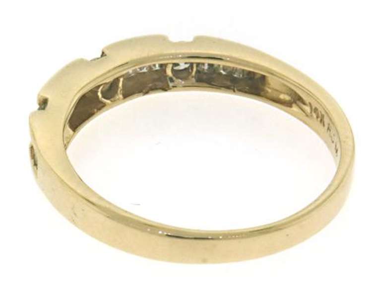 Classy RBC & Baguette Diamond Band