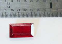 Deep Red Natural Ruby Cushion - 4.77 cts.