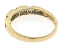 Classy RBC & Baguette Diamond Band