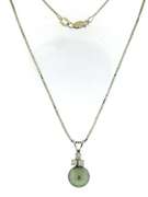 Fantastic Black Pearl and Diamond Necklace